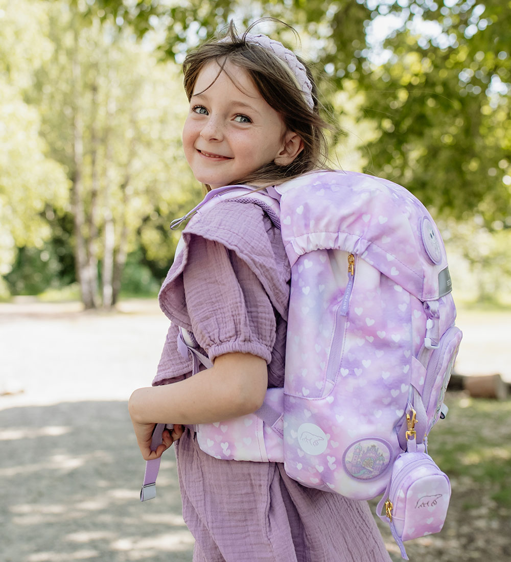 Beckmann School Backpack - Classic+ - Unicorn Princess - Purple