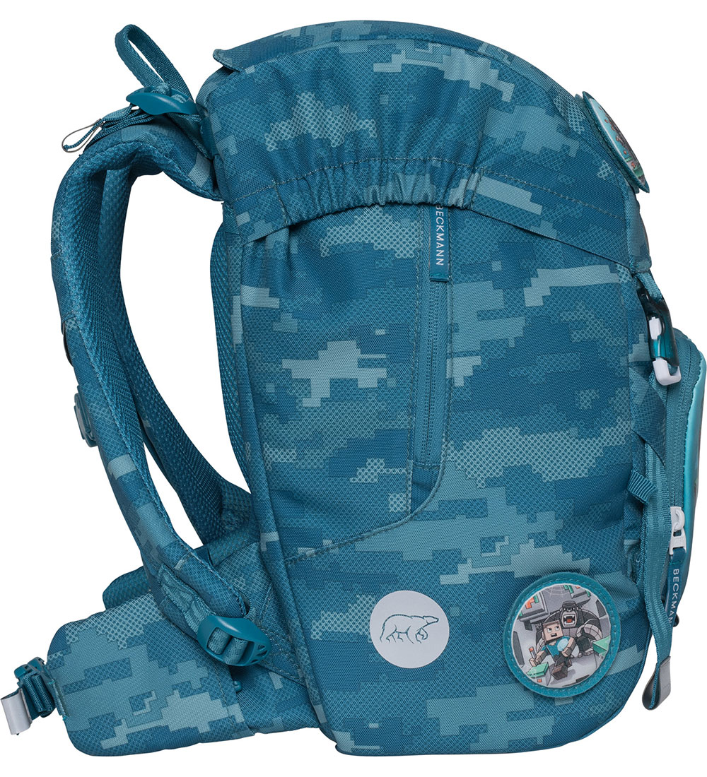 Beckmann School Backpack - Classic+ - Jungle Game - Green