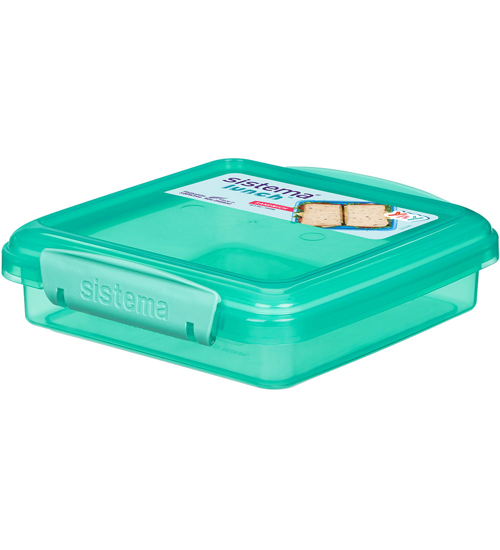 Sistema Lunchbox - Sandwich Box - 450 mL - Turquoise