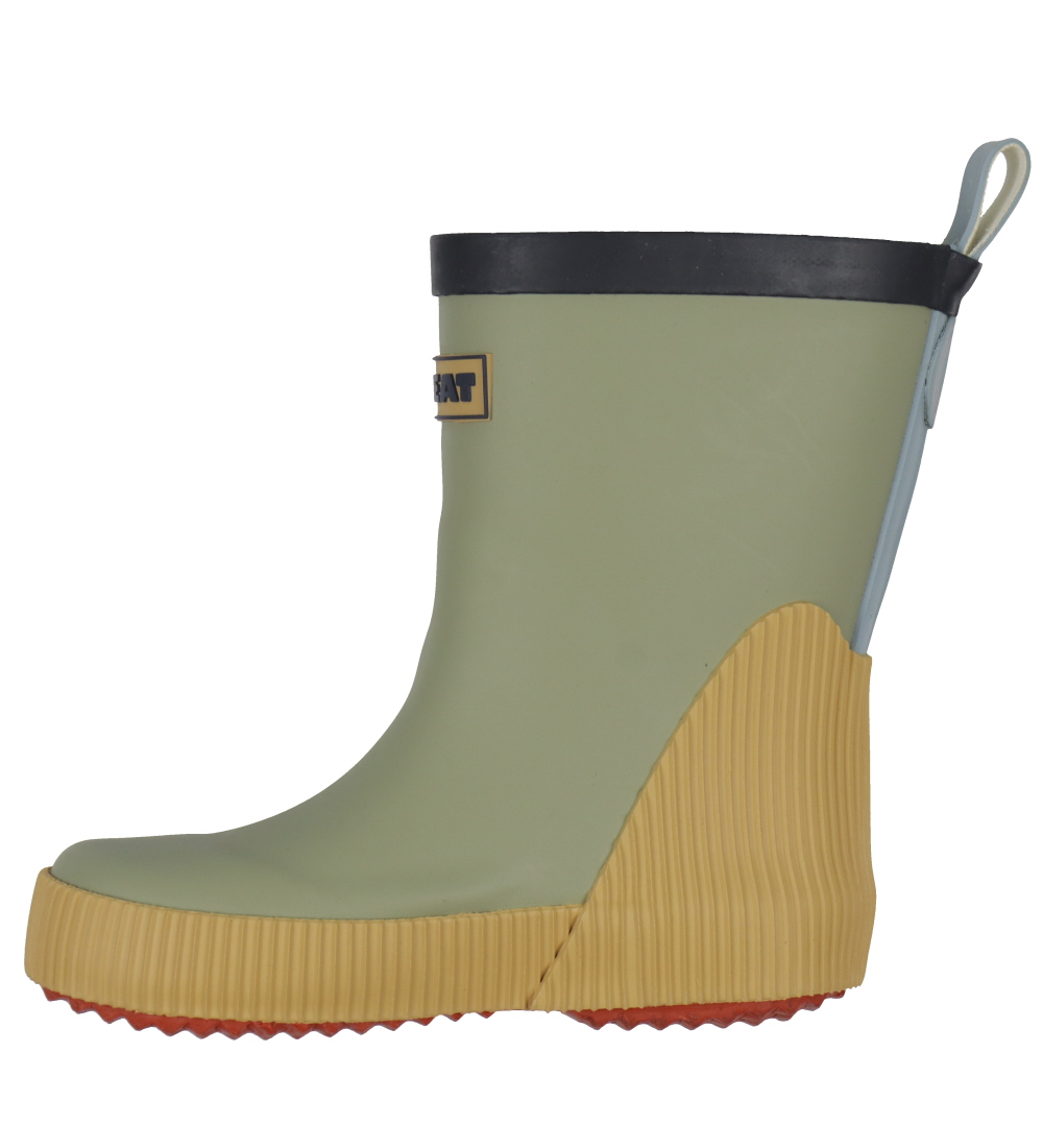 Wheat Rubber Boots - Welly - Green Tea