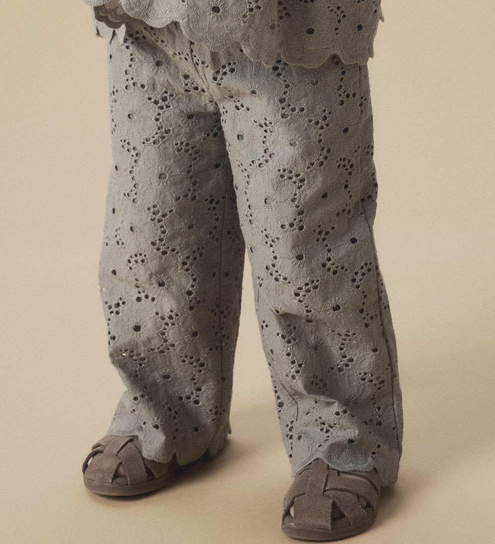 Lil' Atelier Trousers - NmfDally - Forest Fog