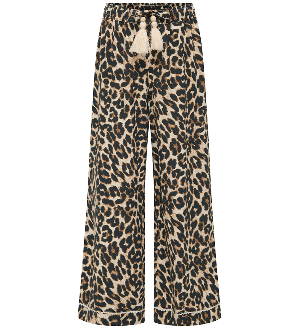 Kids Only Trousers - KogGlow - Black/Clara Leo