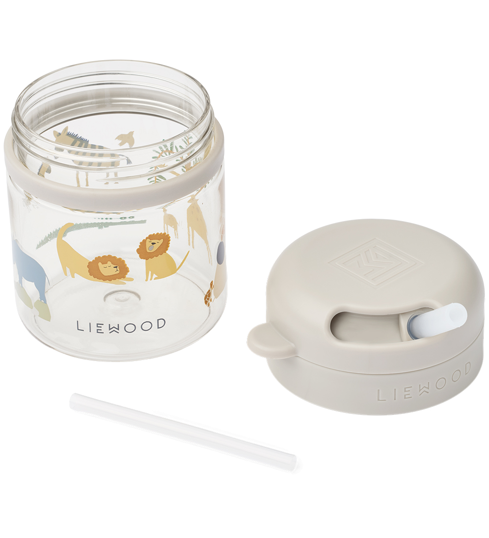 Liewood Cup w. Straws - Pavia - 280 mL - All Together/Sandy