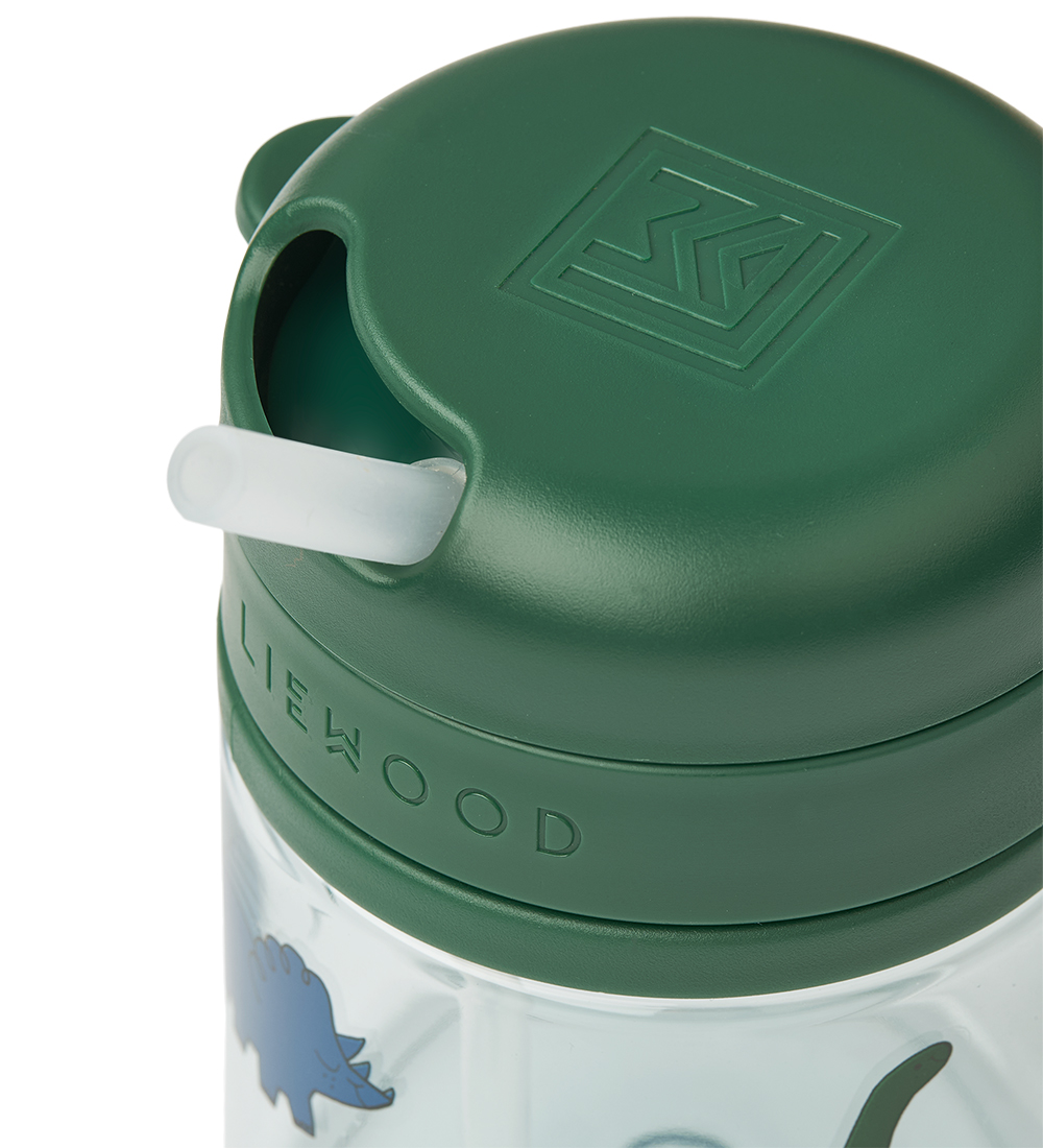 Liewood Cup w. Straws - Pavia - 280 mL - Dinosaurs/Mist