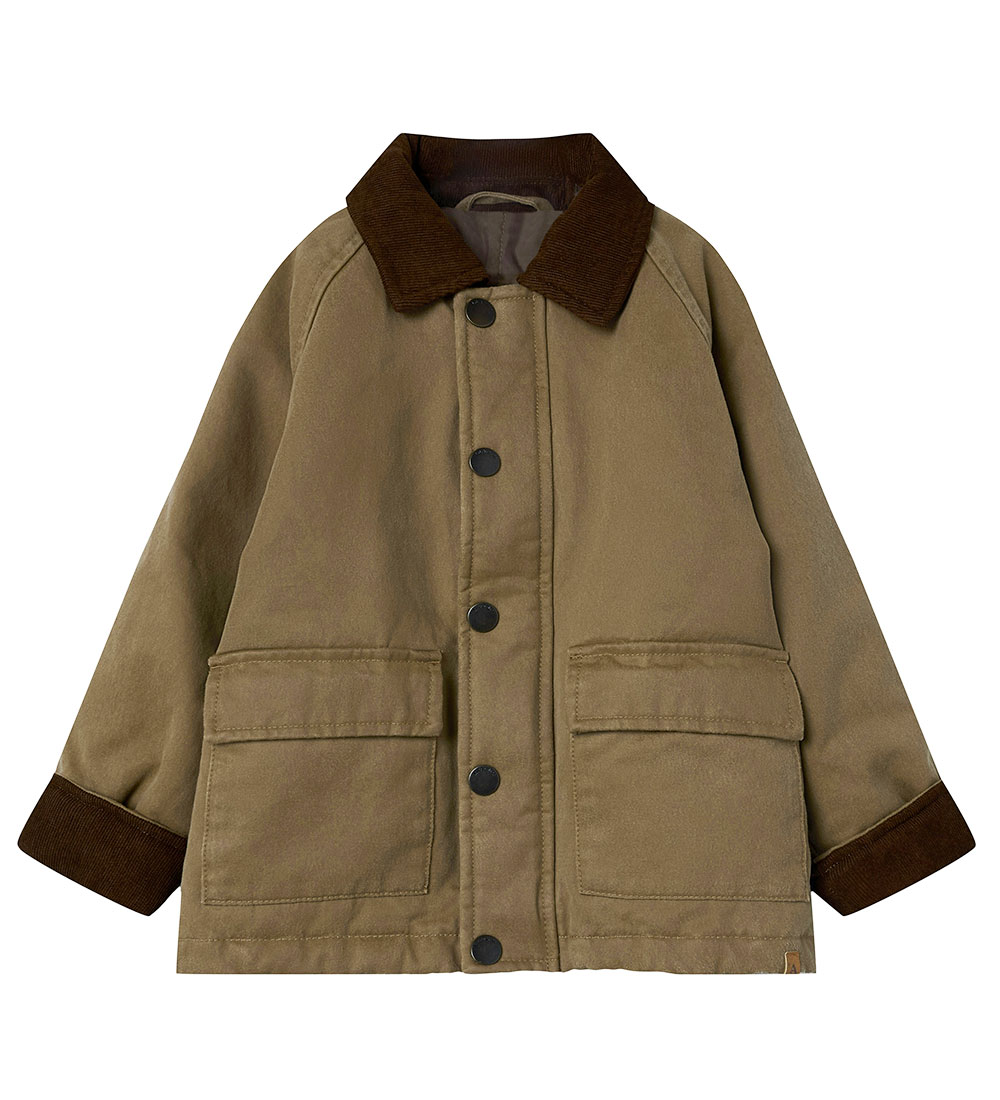 Lil' Atelier Jacket - NmnNoro Loose - Petrified Oak