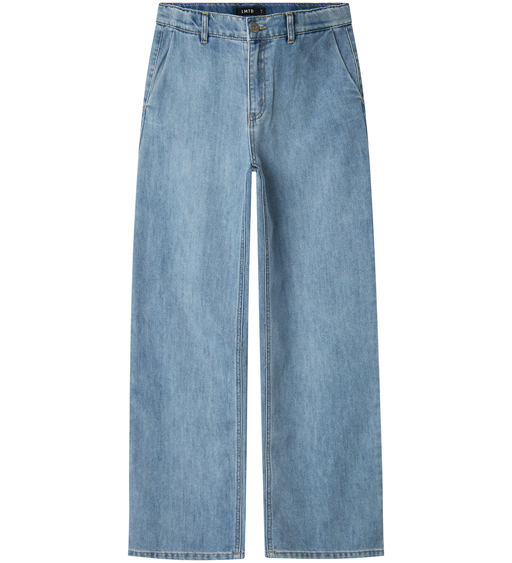 LMTD Jeans - Wide - Chino - NlfRikke - Light Blue Denim