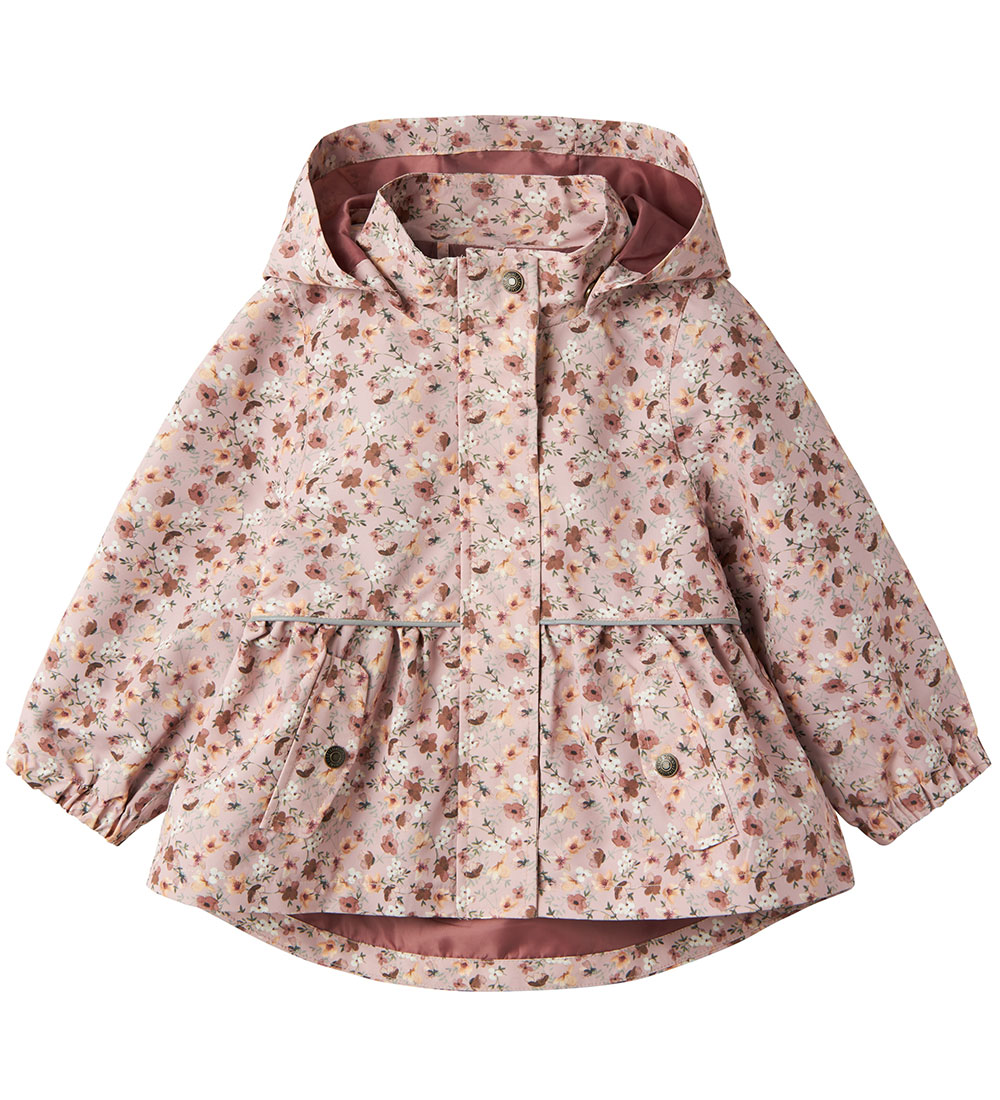 Name It Lightweight Jacket - NmfMalex08 - Pale Mauve/Flowers