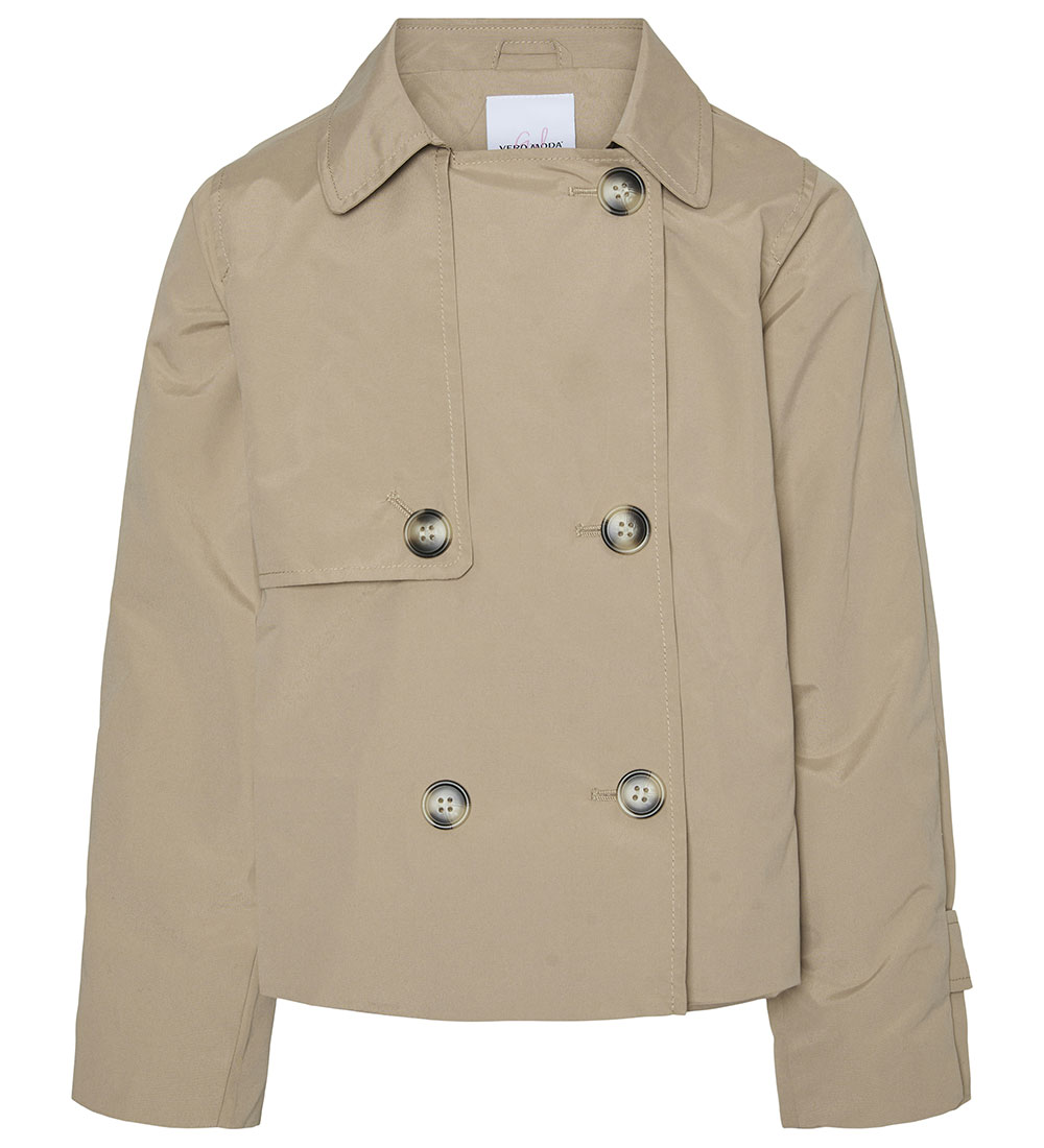 Vero Moda Girl Jacket - VmZoa - Silver Mink