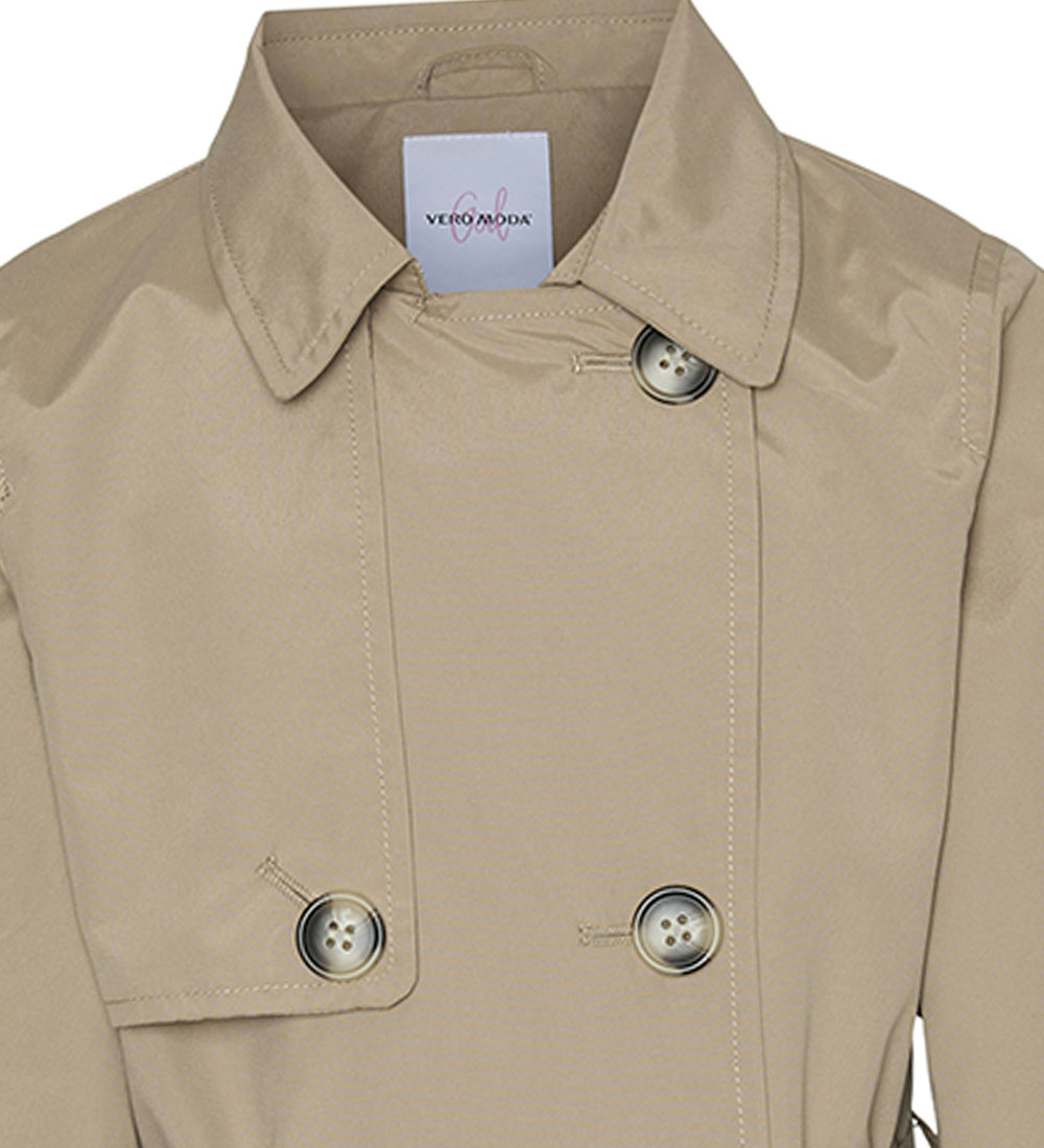 Vero Moda Girl Jacket - VmZoa 3/4 - Silver Mink