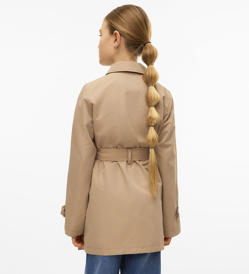 Vero Moda Girl Jacket - VmZoa 3/4 - Silver Mink