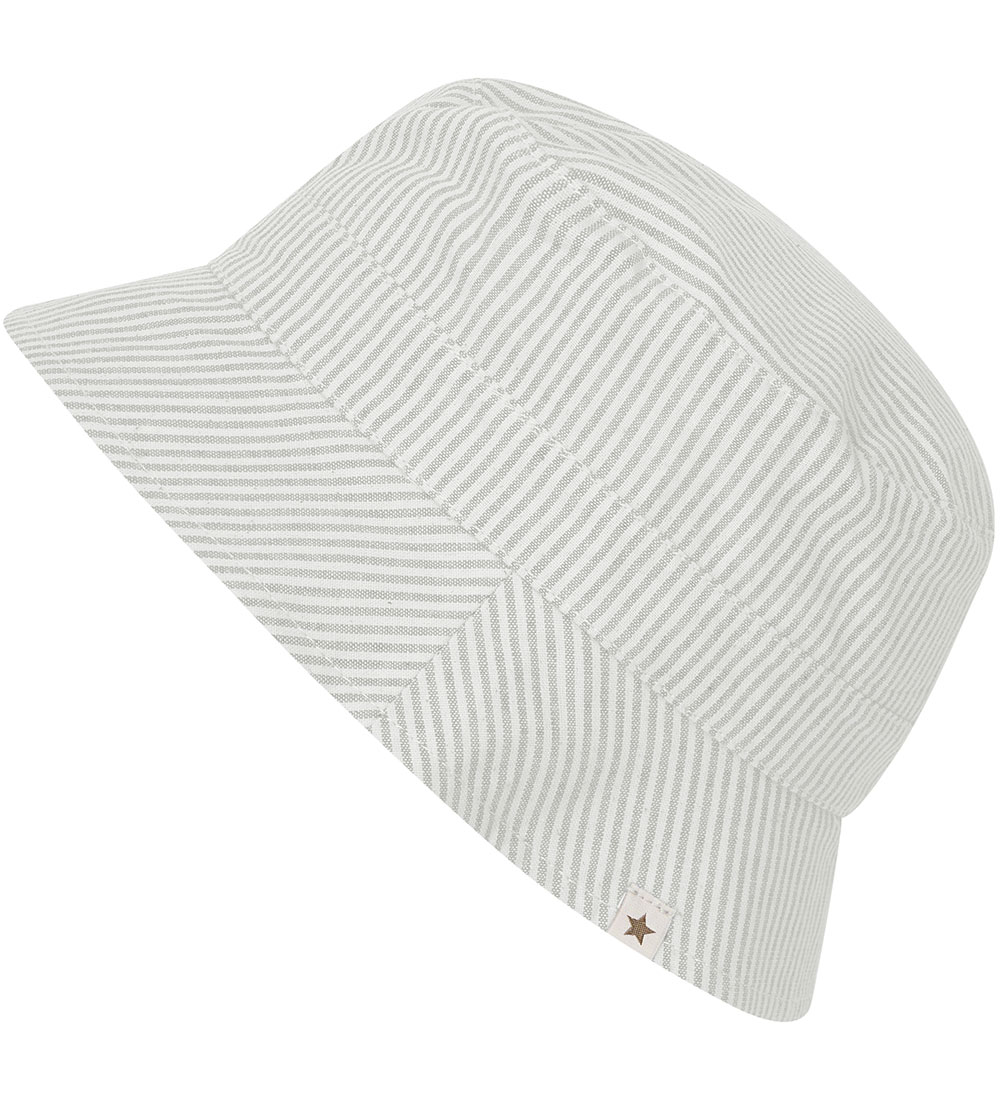 Huttelihut Bucket Hat - Desert Sage w. Stripes