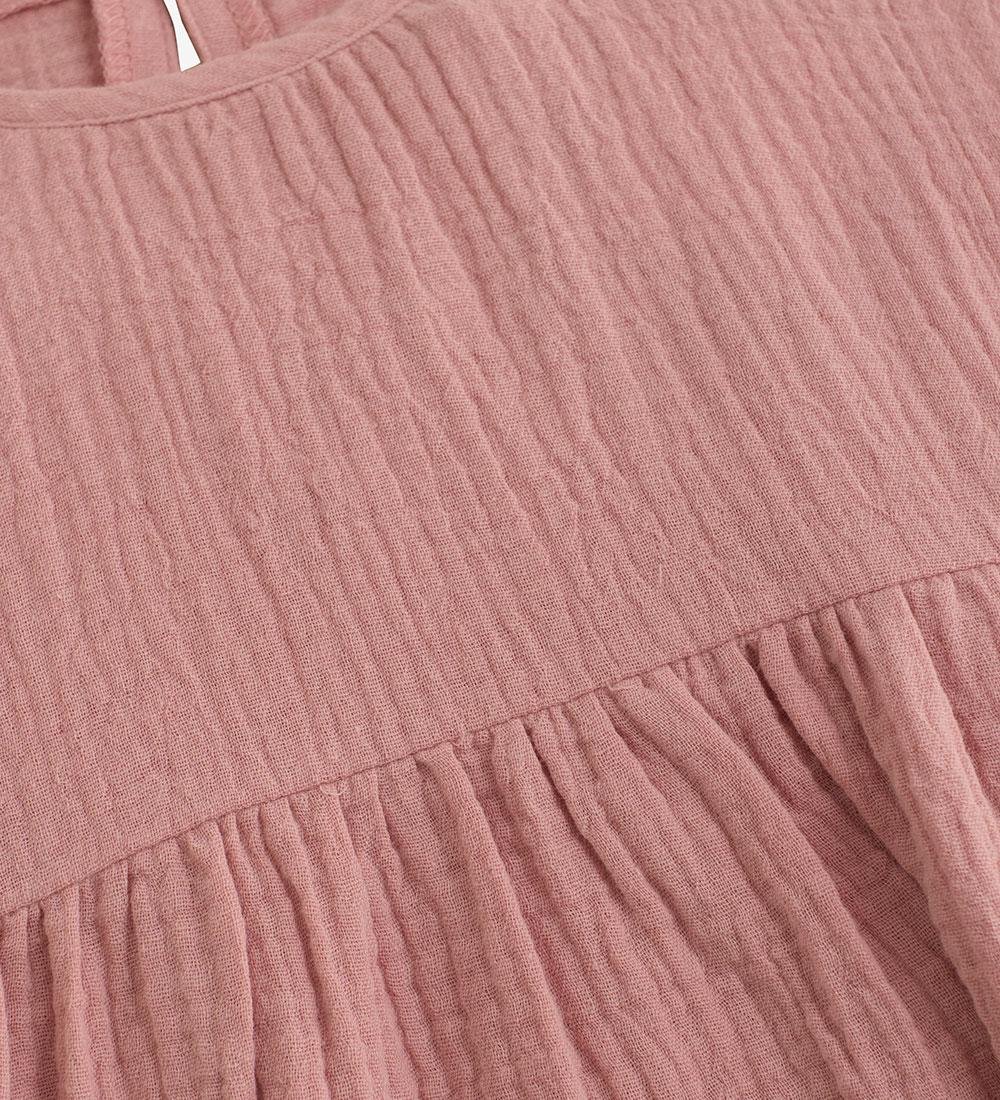 Huttelihut Kleid - Musselin - Ash Rose