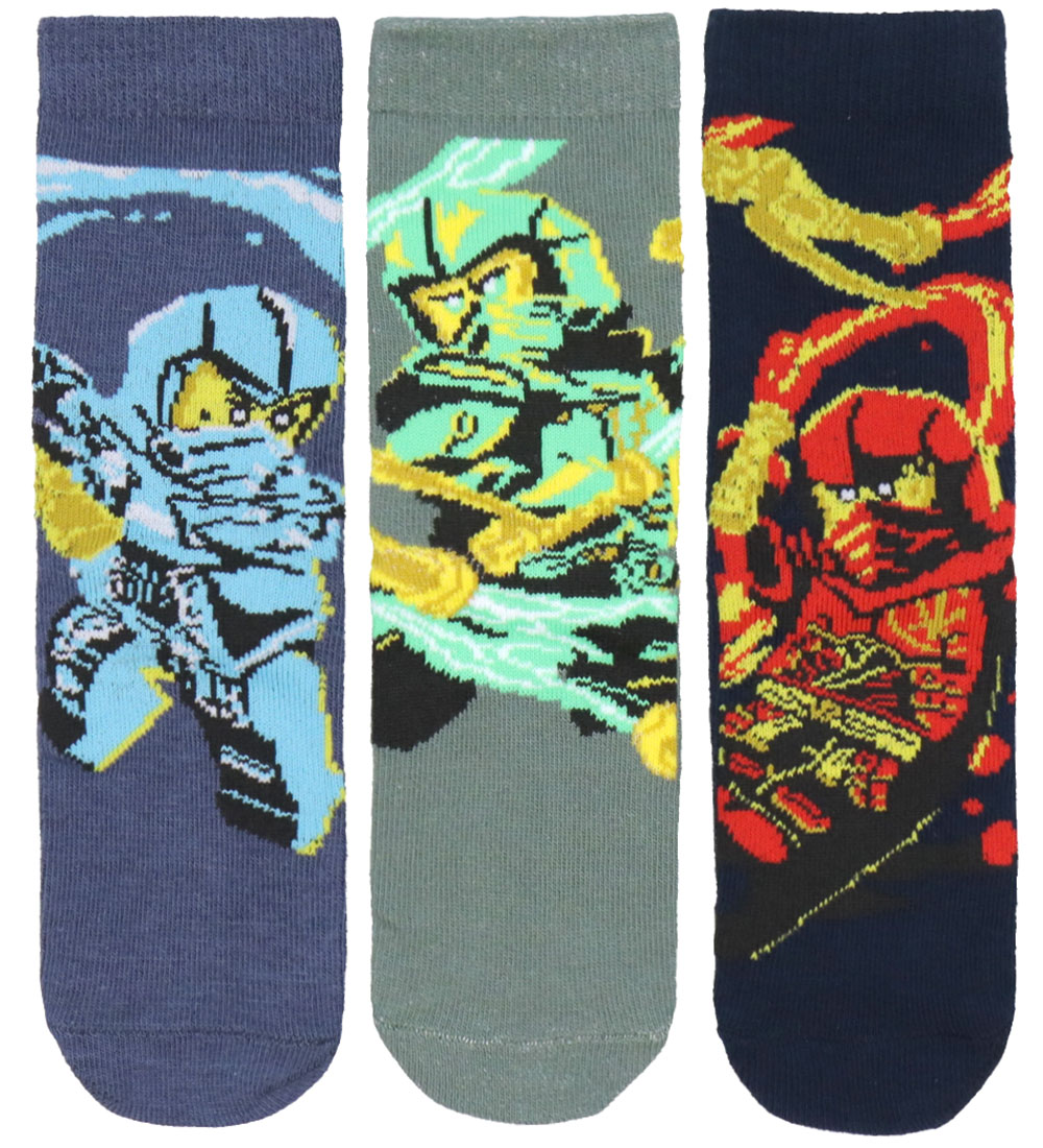 LEGO® Ninjago Socks - LWAgan - 3-Pack - Dark Navy