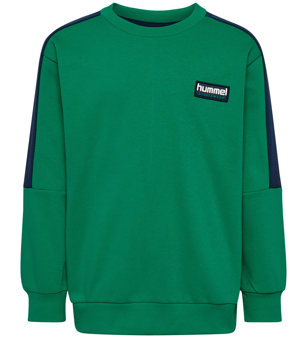 Hummel Sweatshirt - hmlDixen - Pepper Green