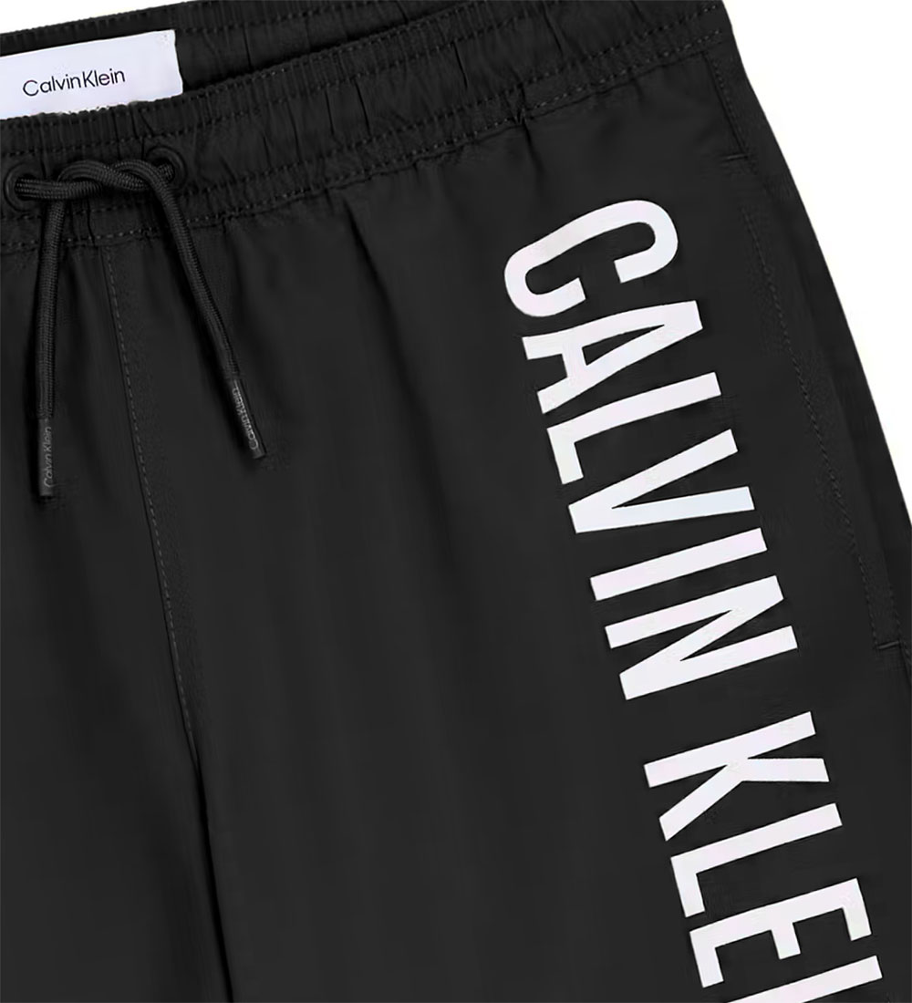 Calvin Klein Swim Shorts - Black w. Logo
