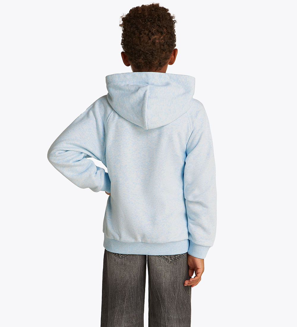 Tommy Hilfiger Hoodie - Varsity - Breezy Blue Heather