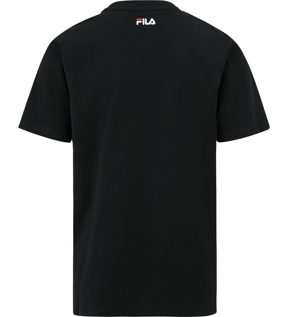 Fila T-shirt - Illertissen - Black w. Print