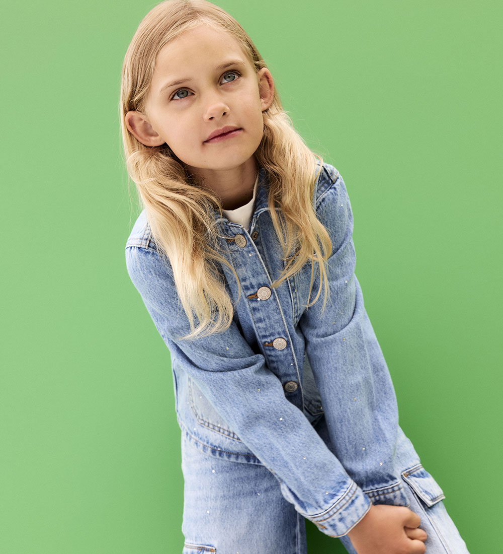 Name It Denim Jacket - NkfAria - Light Blue Denim