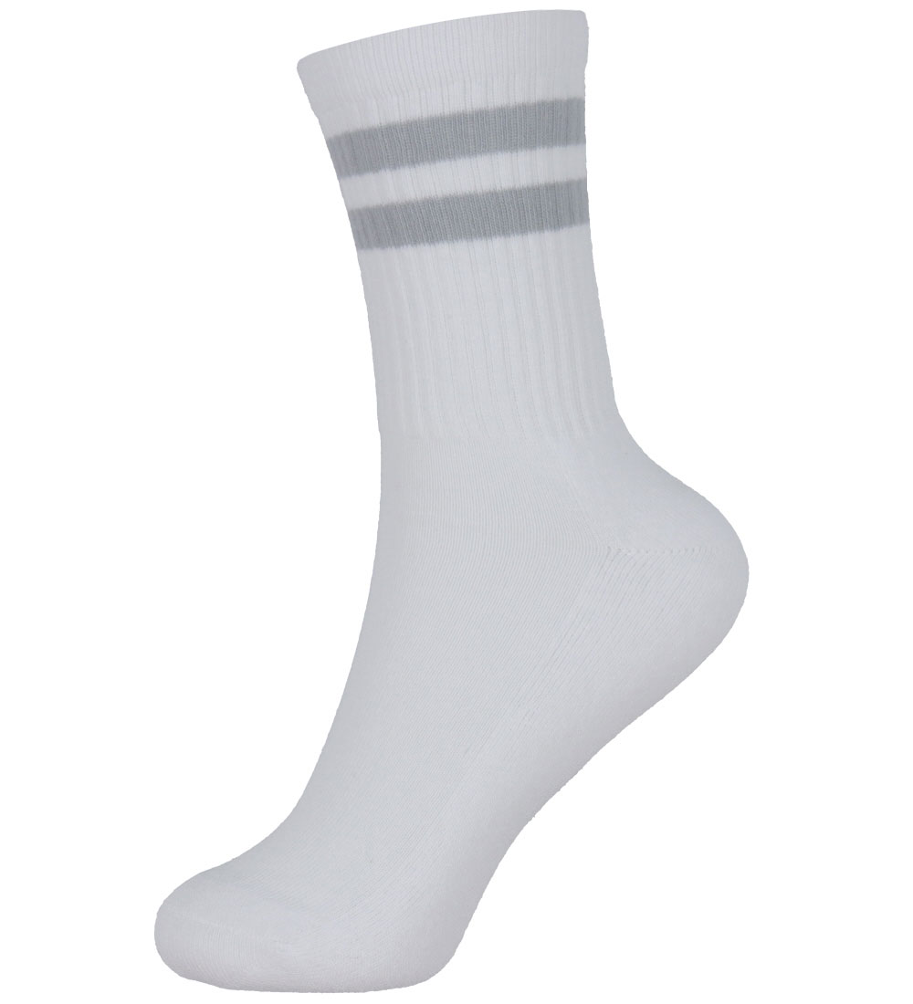Name It Socken - 3er-Pack - NkmNan - Bright White/Steinbruch/Nav