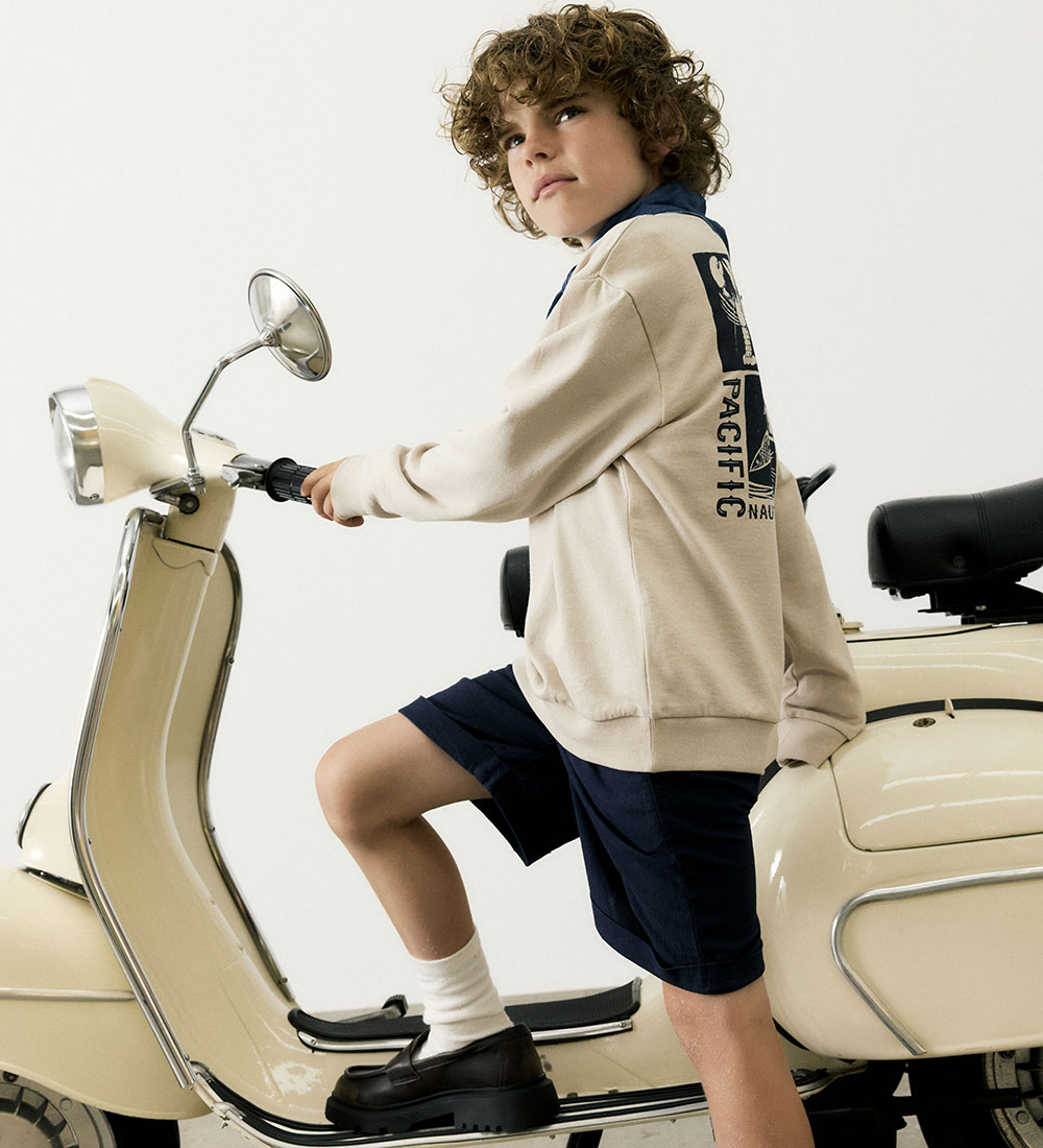 Name It Shorts - NkmFalinnen - Navy Blazer