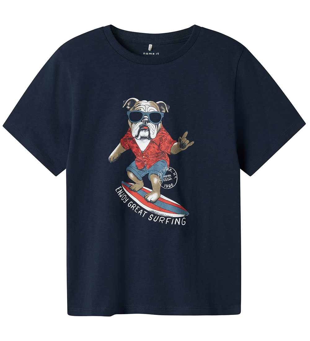 Name It T-shirt - NkmFuldme - Navy Blazer