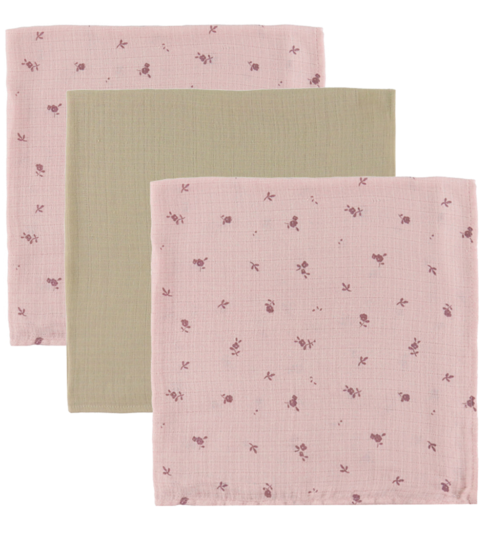 Name It Muslin Cloths - 3-Pack - NbnoHappy - Light Lilac