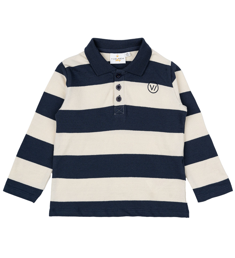 The New Siblings Poloshirt - TnstNixon - Mood Indigo Striped