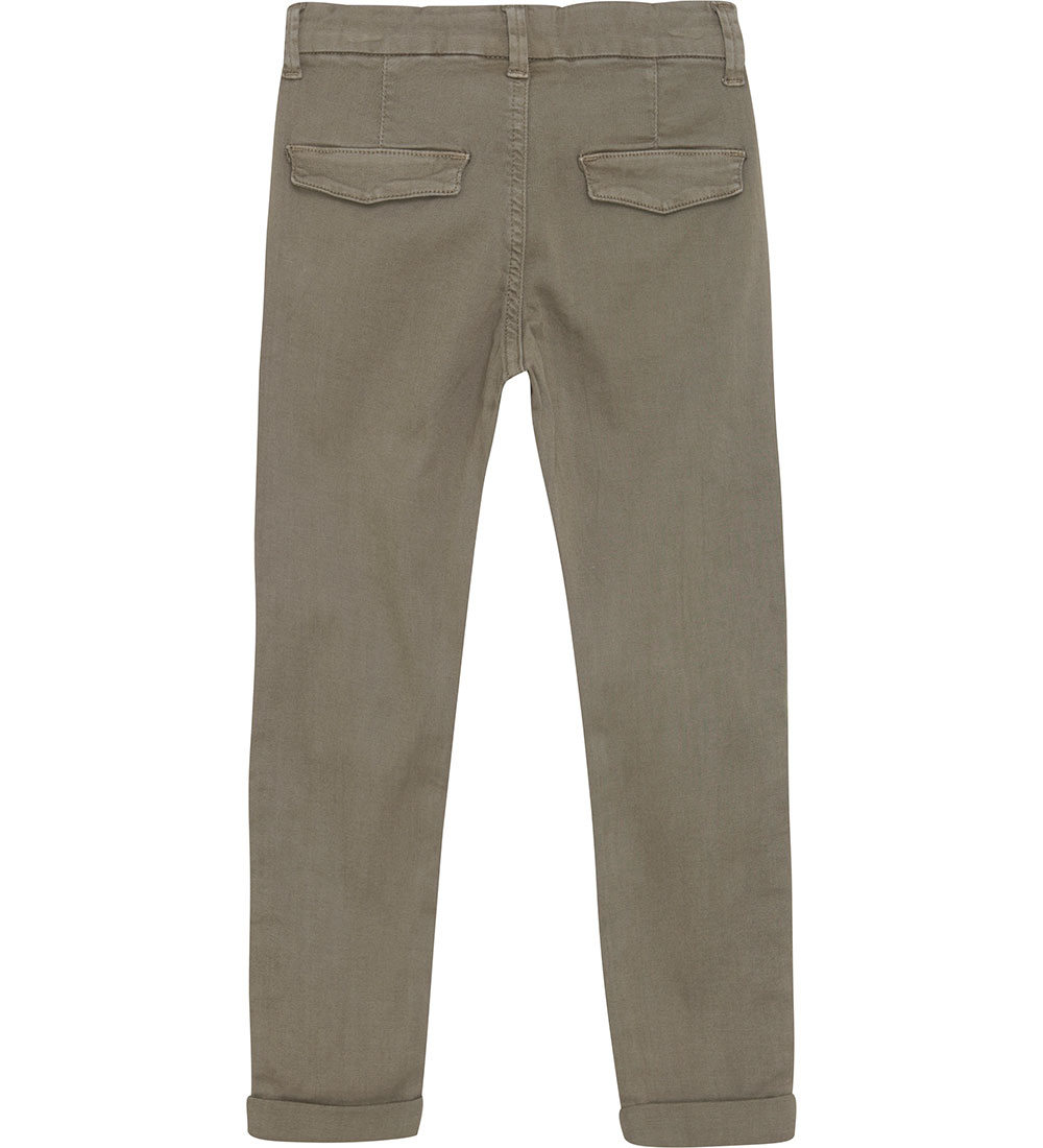 Minymo Trousers - Twill - Timber Wolf