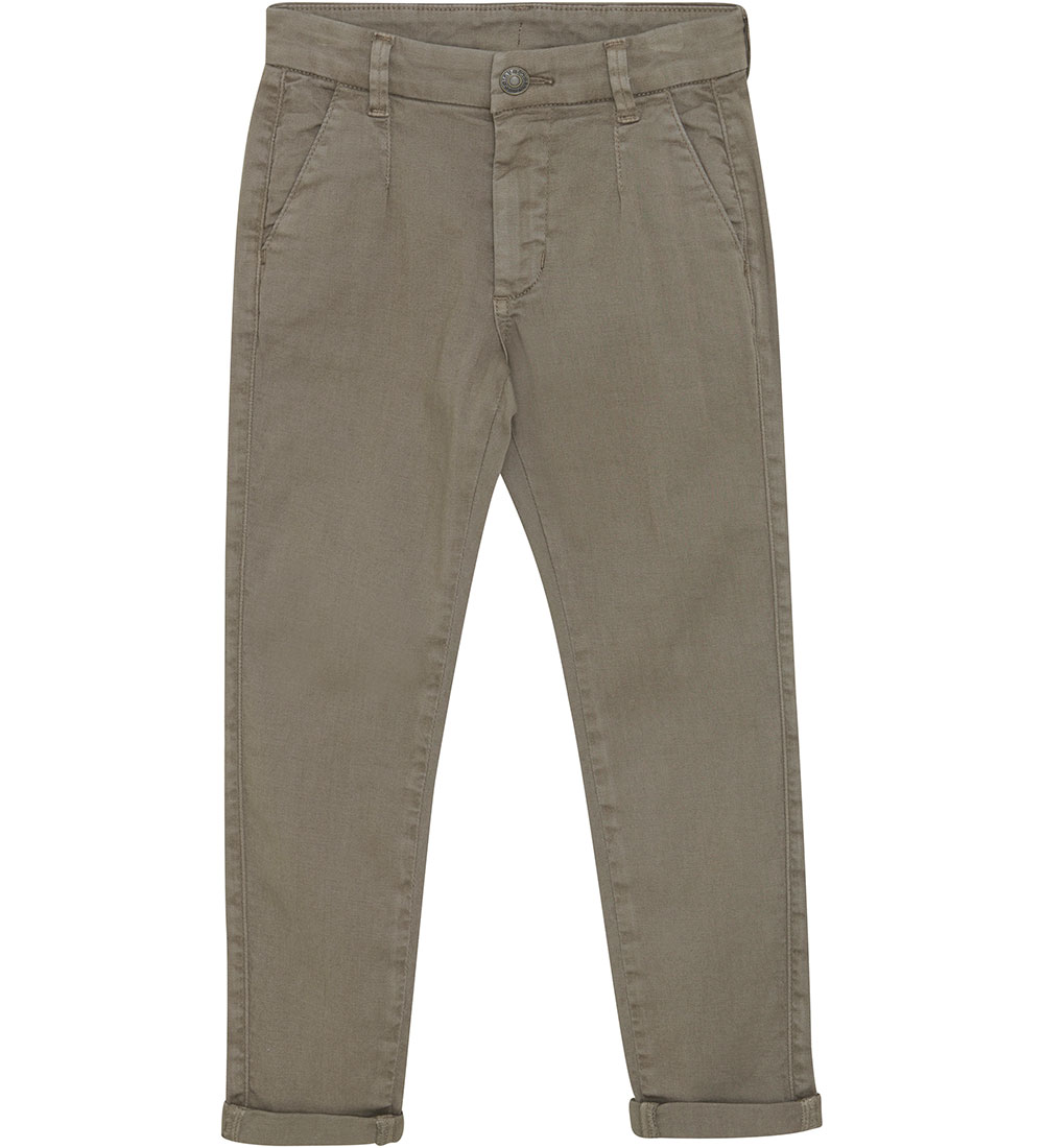 Minymo Trousers - Twill - Timber Wolf