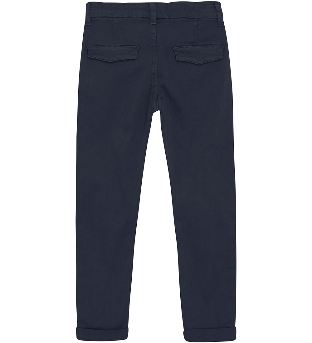 Minymo Trousers - Twill - Blue Nights