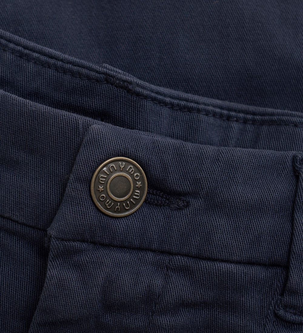 Minymo Trousers - Twill - Blue Nights