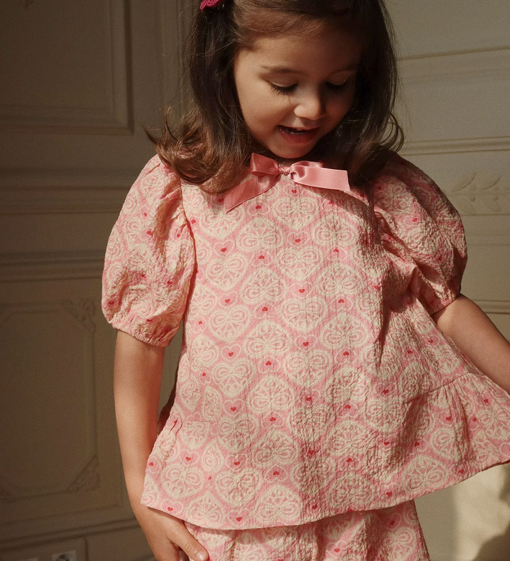 Konges Sløjd T-shirt- Ava - Lacy Pink