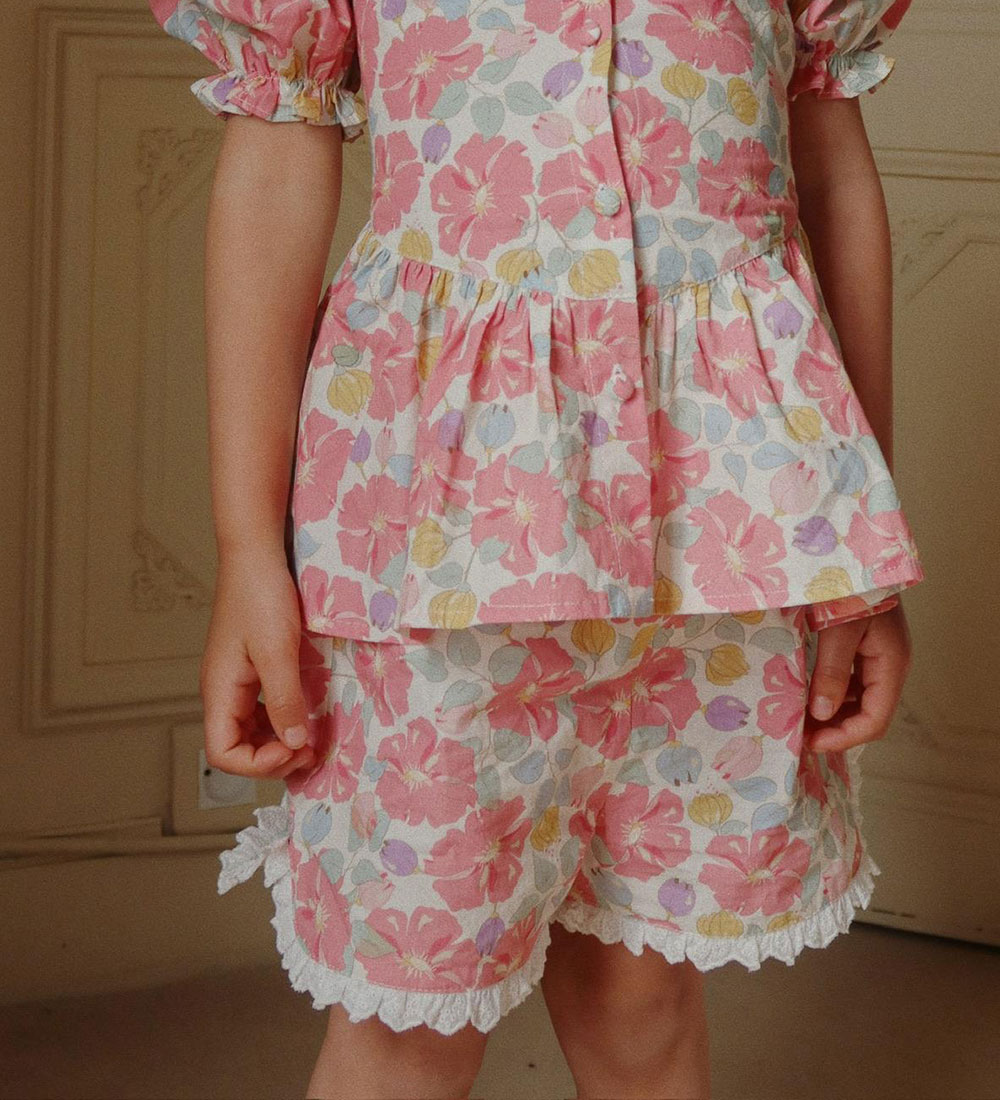 Konges Sløjd Shorts - Coeur - Fleur Anglaise