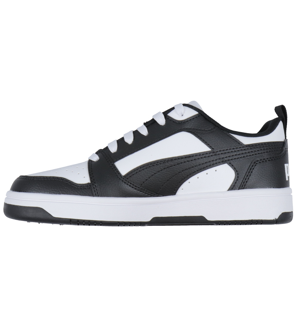 Puma Shoes - Rebound V6 Lo Jr - White/Black