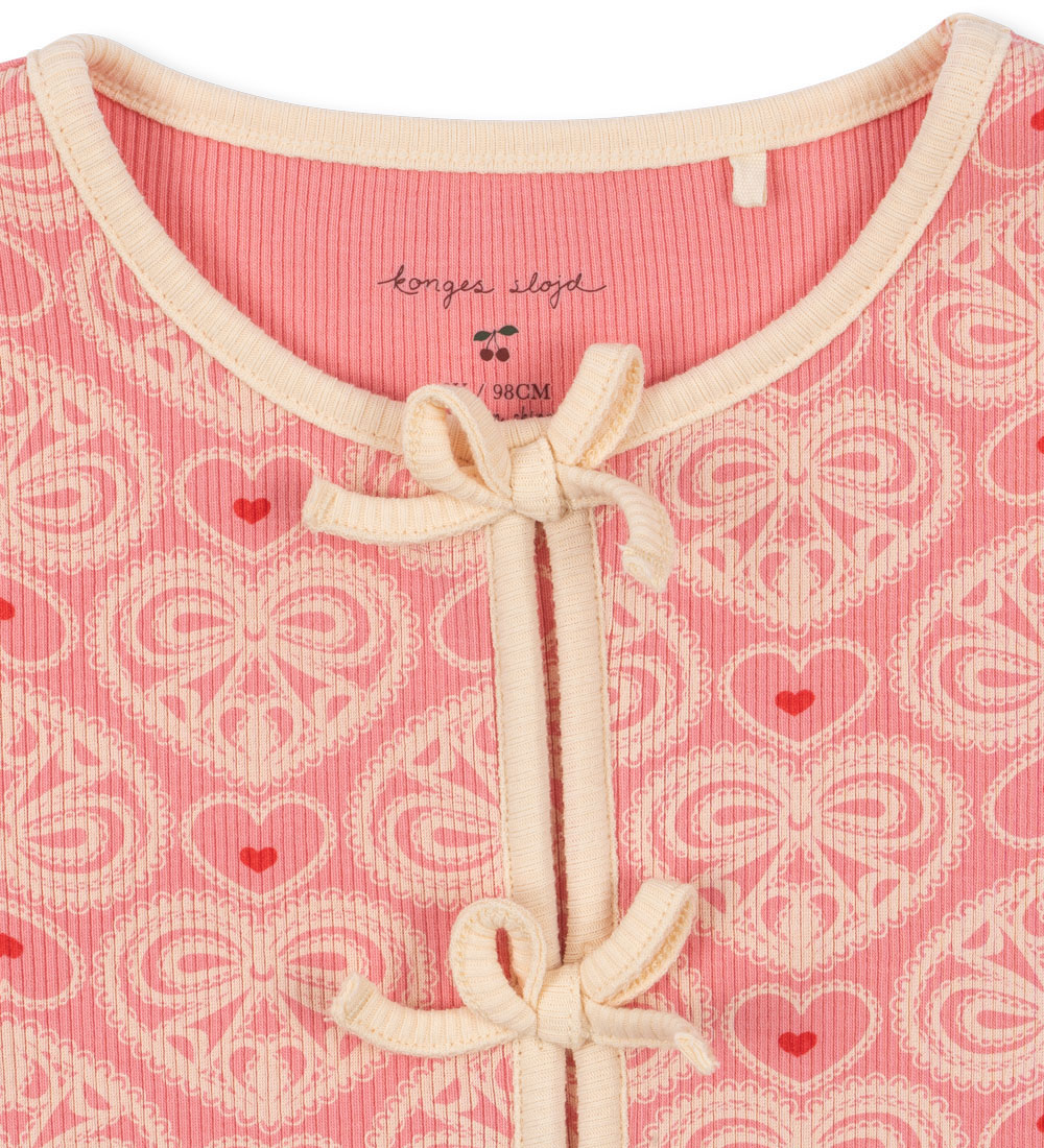 Konges Sløjd Bluse - Rib - Ella - Spitze Rose