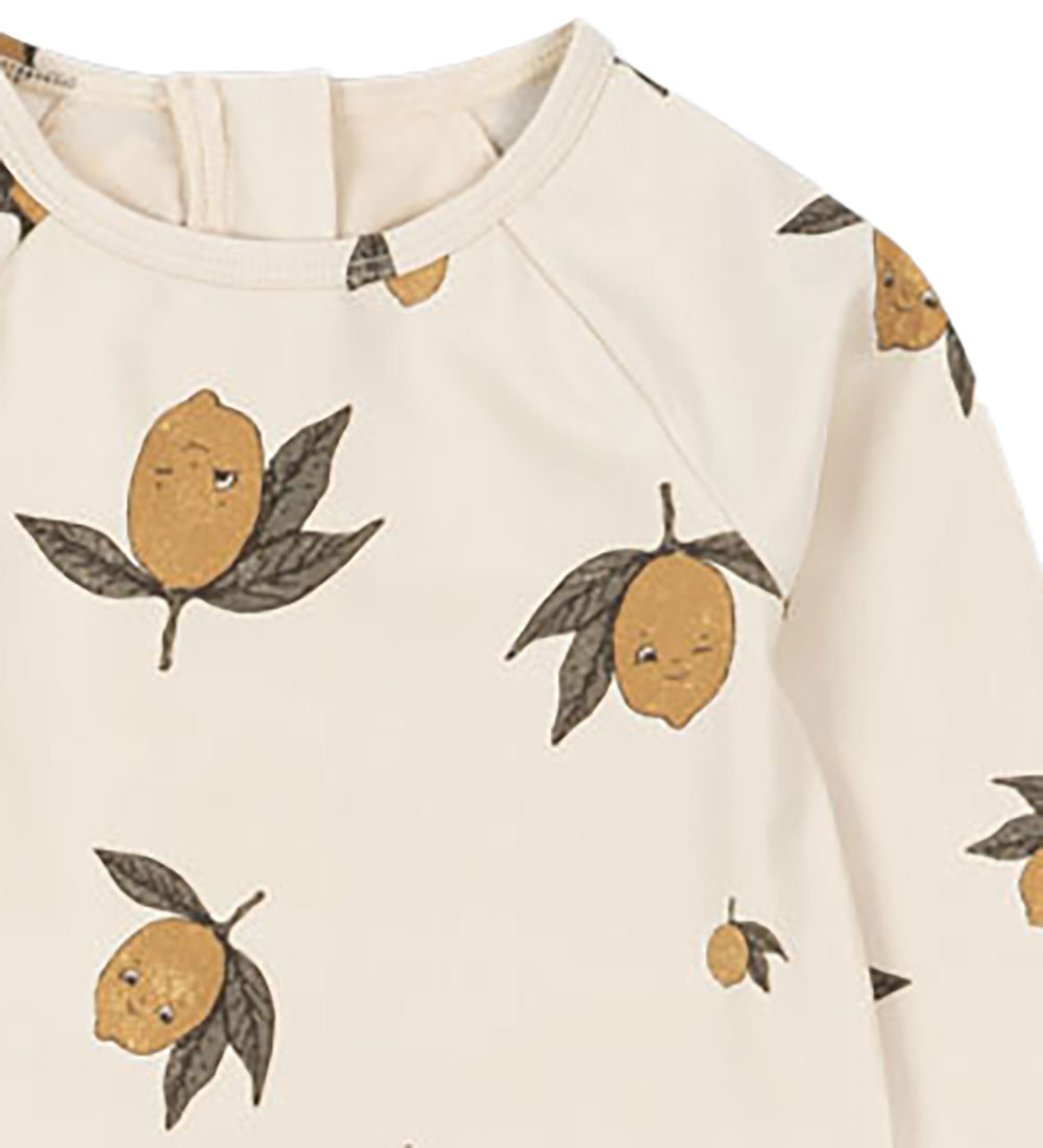 Konges Sløjd Coverall Swimsuit - UV50+ - Aster - Sweet Duck Sour