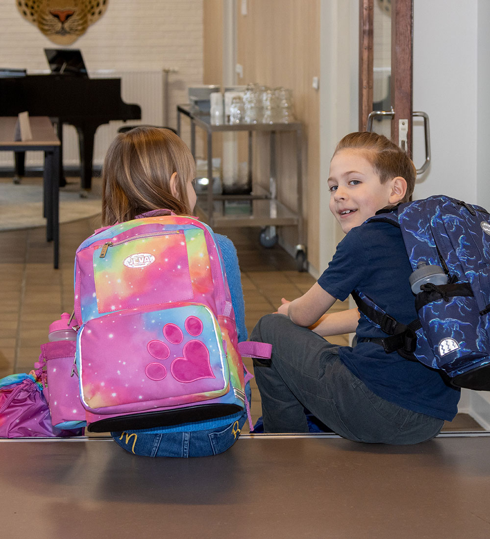 Jeva School Backpack - Start-Up - Rain Paw
