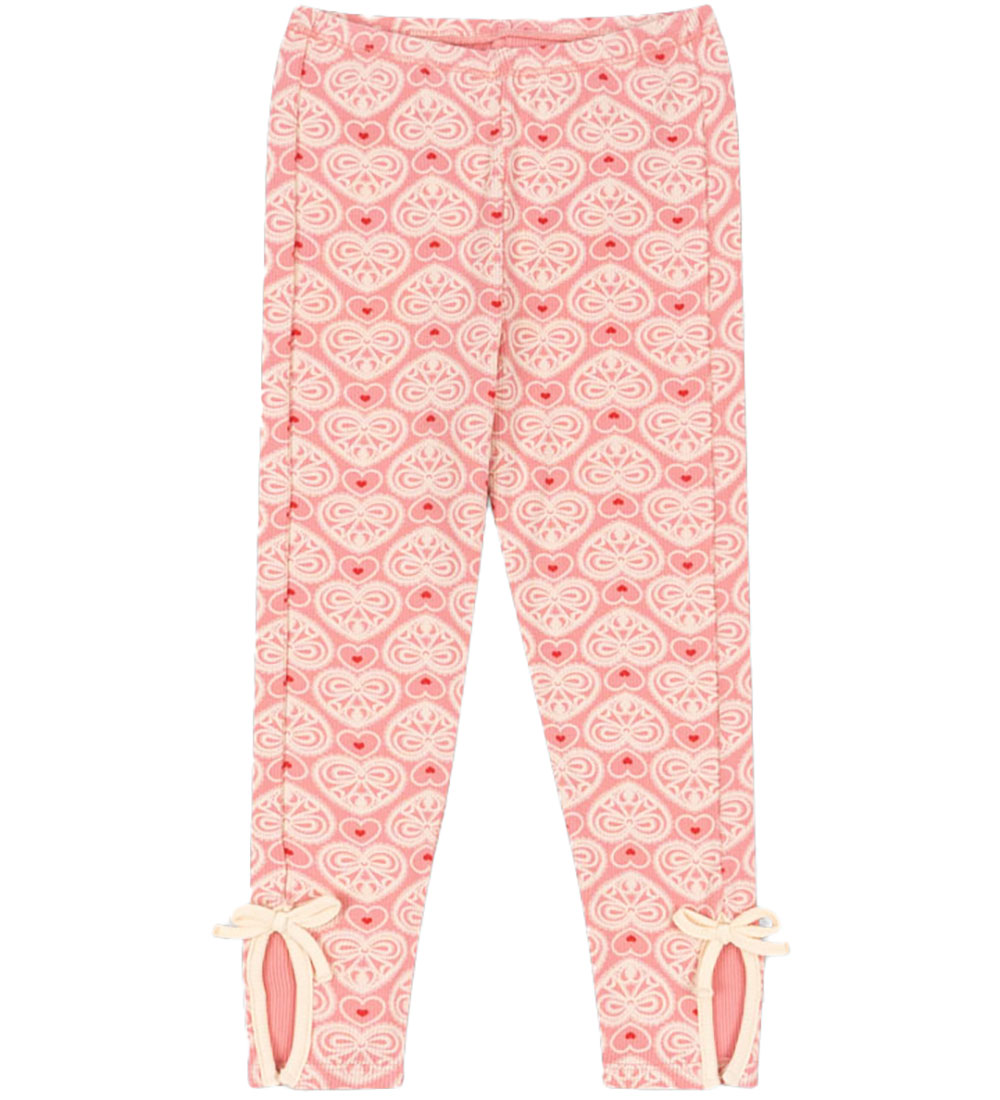 Konges Sløjd Trousers - Ella - Rib - Lacy Rose