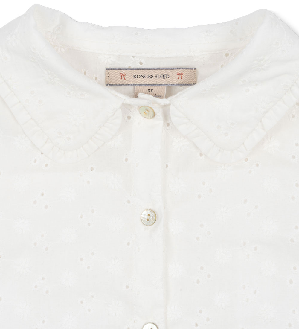 Konges Sløjd Overhemd - Lacey - Optiek White