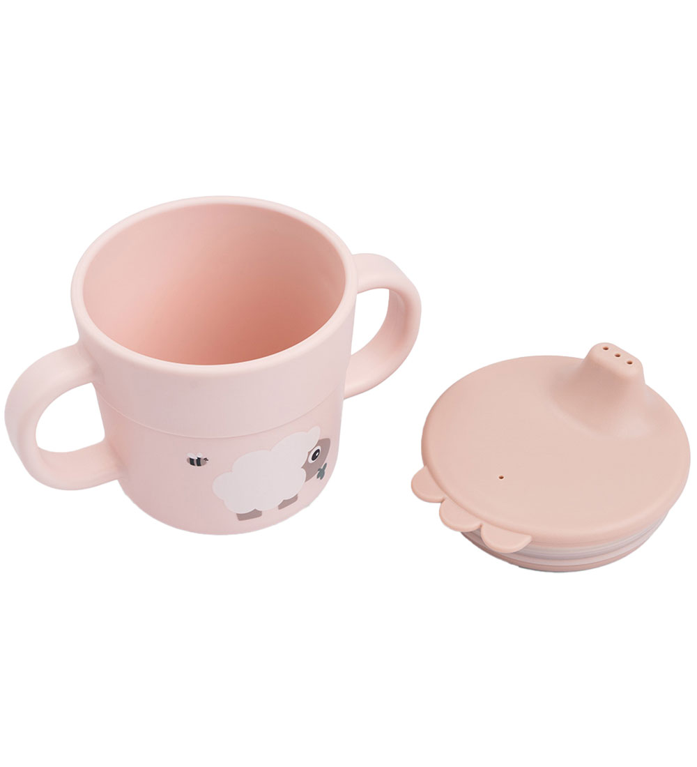 Done by Deer Cup w. Spout Lid - Tiny Farm - Powder