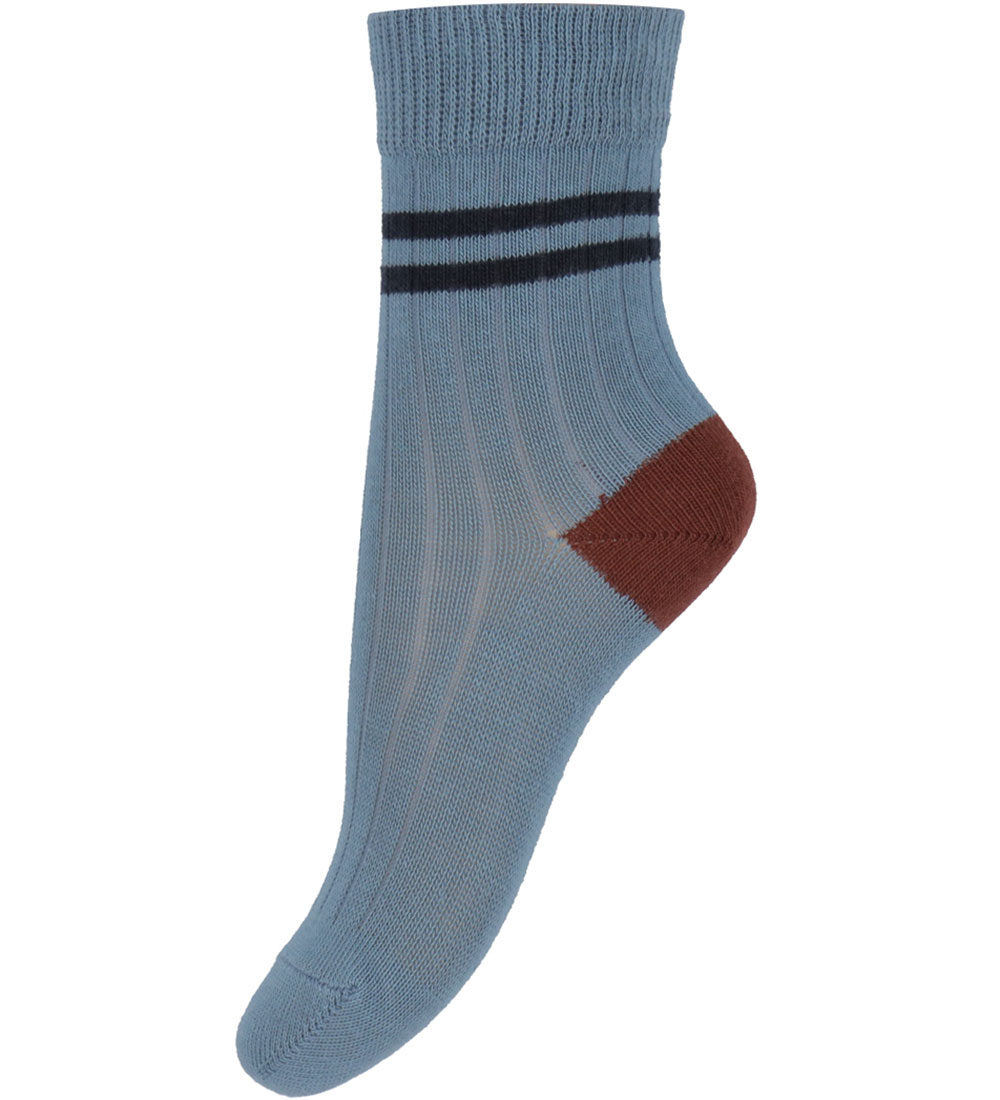 FUB Socks - 2-Pack - Rib - Washed Indigo