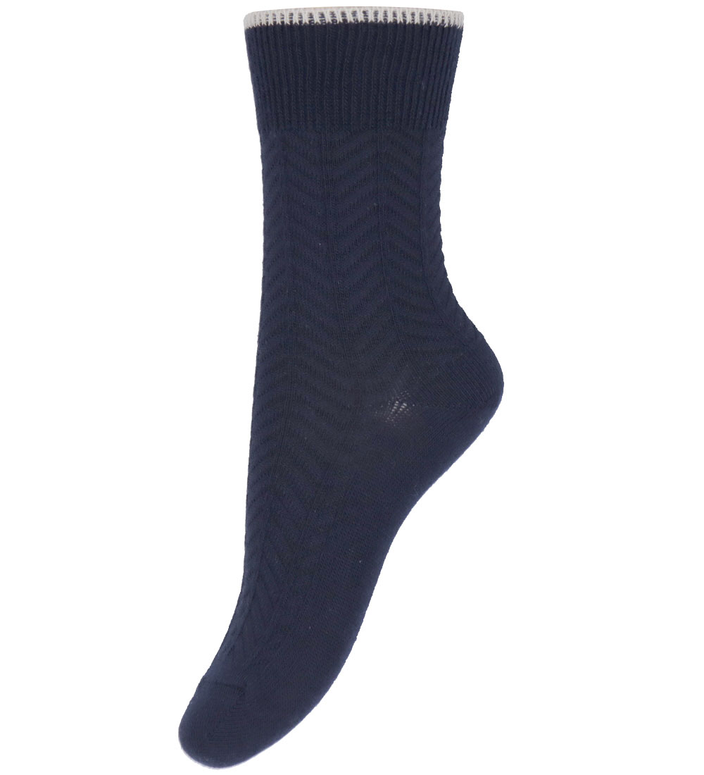 FUB Socks - 2-Pack - Herringbone - Dark Navy