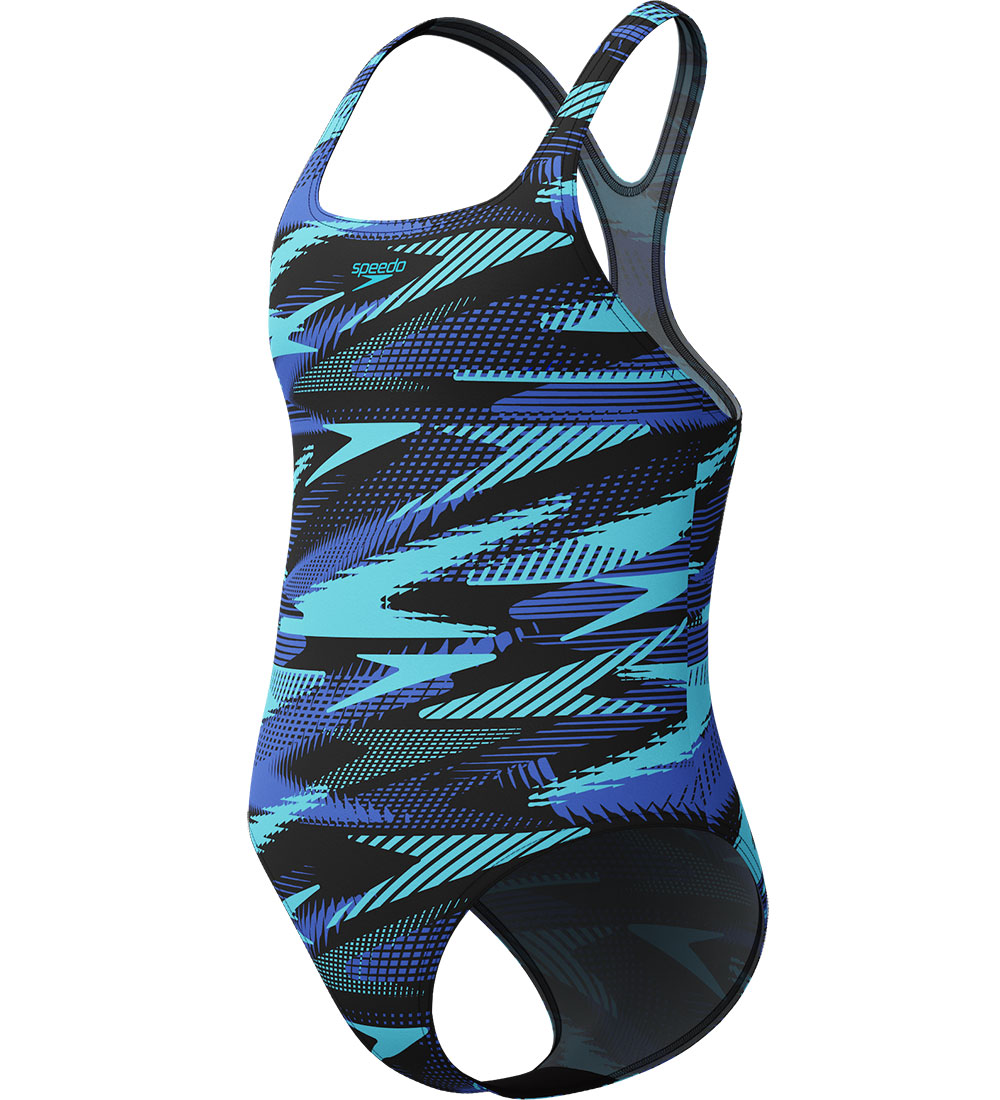 Maillot de Bain Speedo - HyperBoom Imprimés Médaillé - Bleu