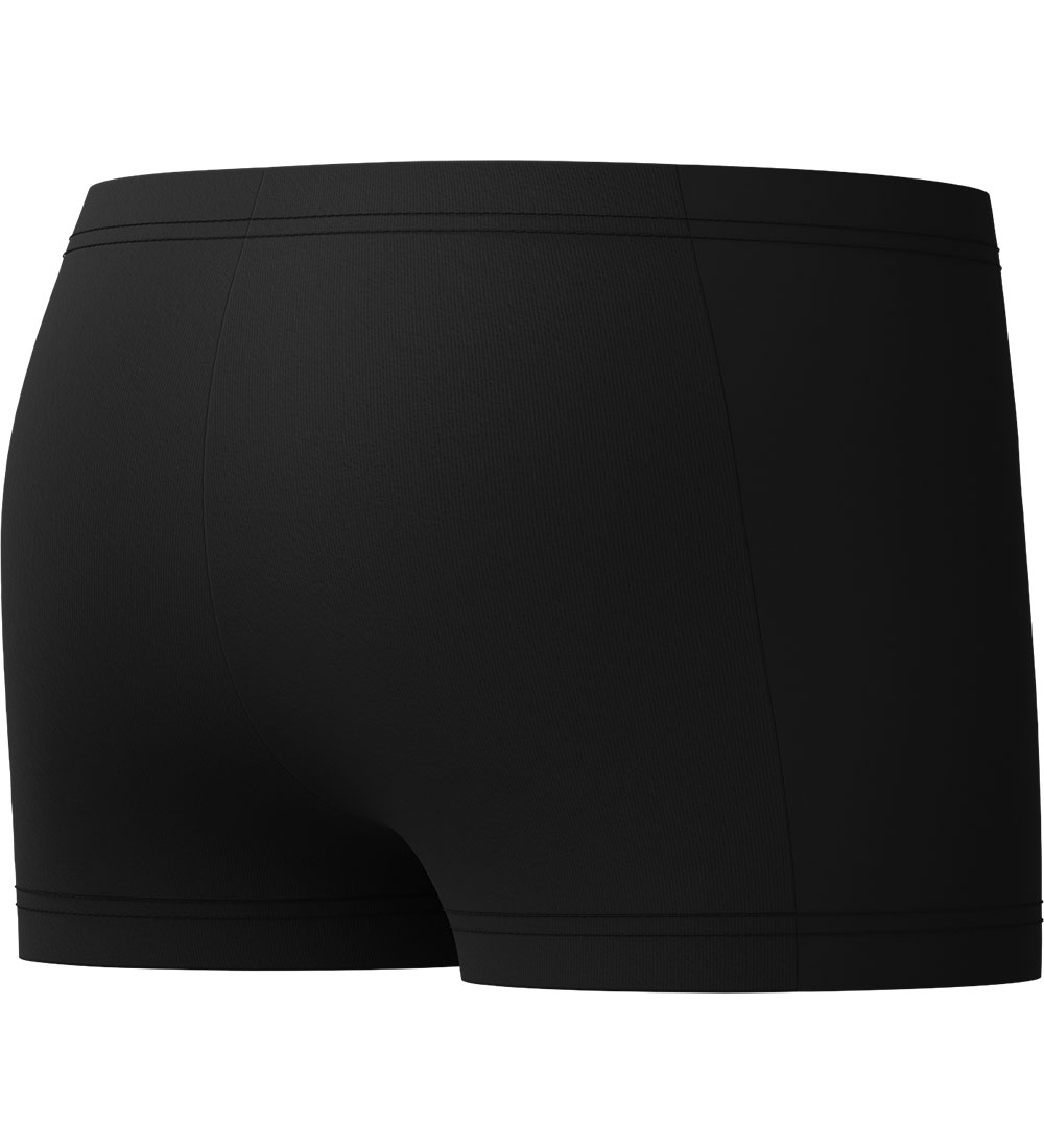 Speedo Swim Trunks - Plastisol Placement - Black w. Blue