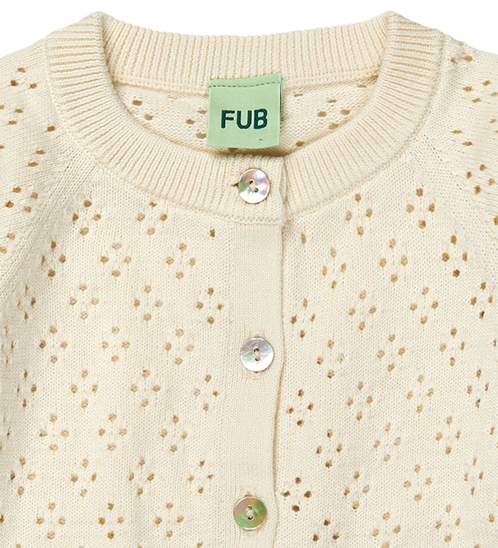 FUB Cardigan - Knitted - Ecru