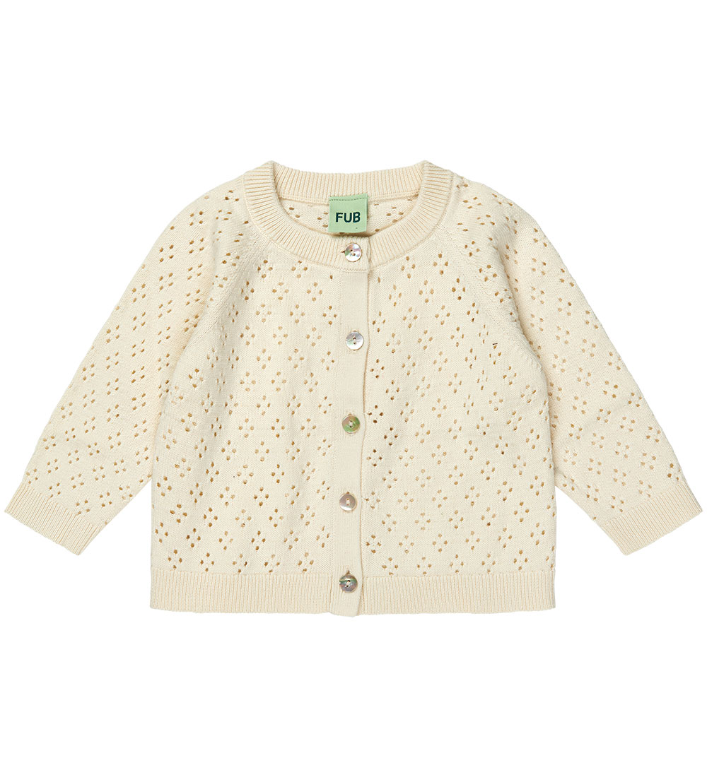 FUB Cardigan - Knitted - Ecru