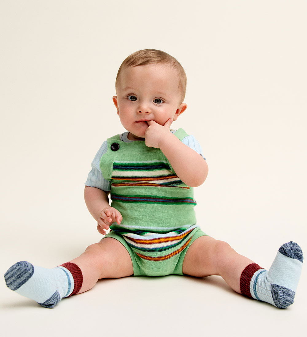 FUB Summer Romper - Knitted - Purlrib - Emerald