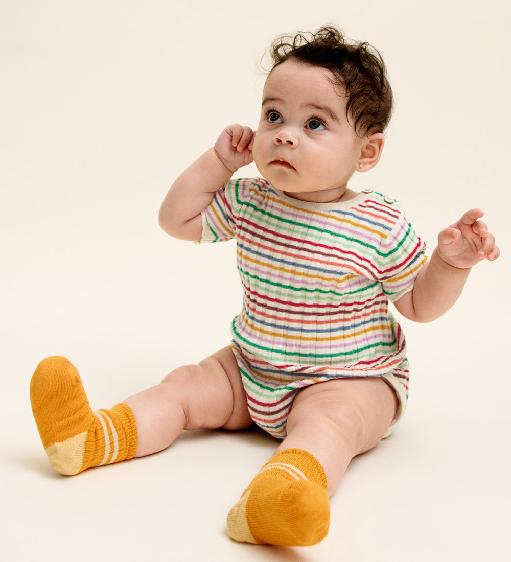 FUB Body k/ä - Rib - Multi Stripe