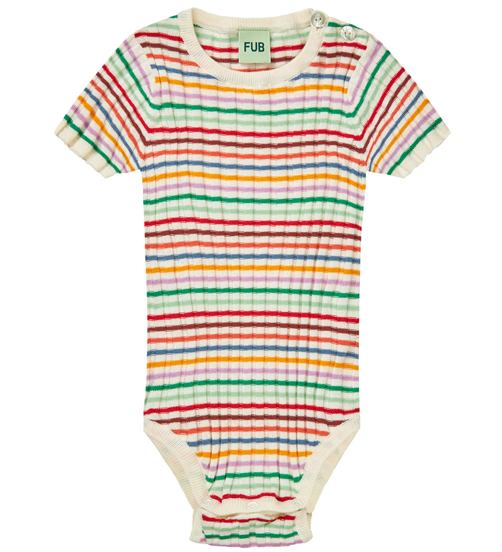 FUB Body k/ä - Rib - Multi Stripe