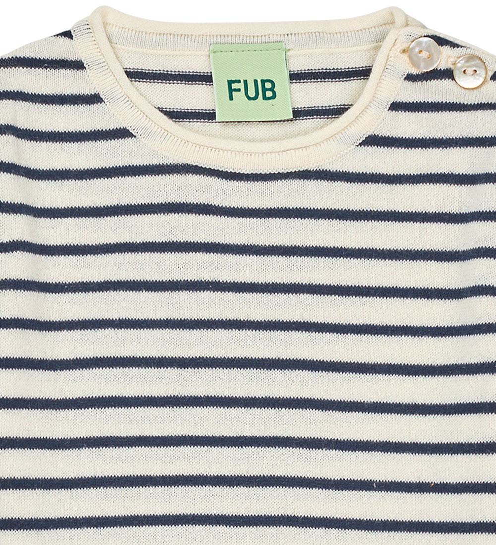 FUB Body k/e - Ecru/Vasket Indigo